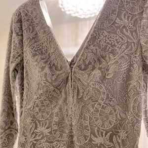 Stunning tadashi A line gown